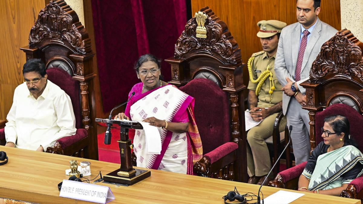 Droupadi Murmu becomes first President to address Odisha Assembly