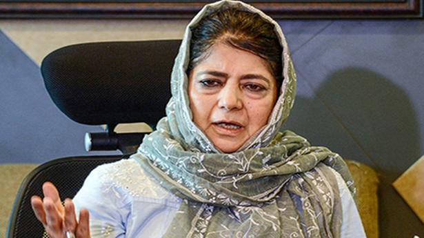 Outgoing President fulfilled BJP’s agenda: Ex-J&K CM Mehbooba Mufti