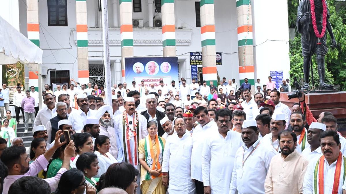 TPCC marks Telangana Merger Day in Hyderabad, slams BJP for celebrating it as ‘Liberation Day’