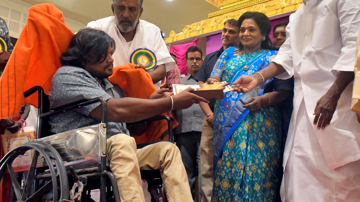 Enhanced monthly assistance for differently abled from next month, says Rangasamy