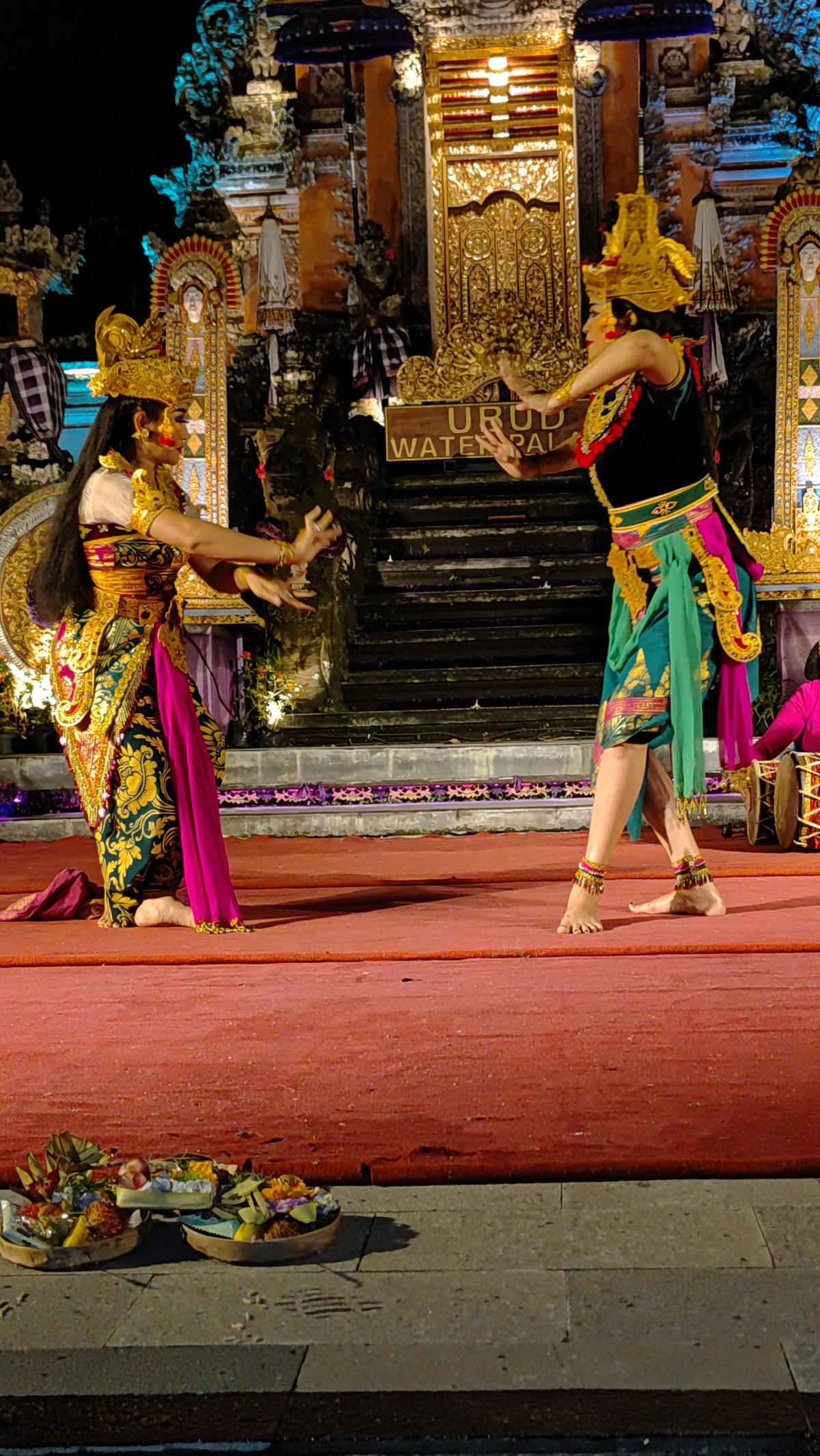 Ramayana ballet at Ubud Water Palace.