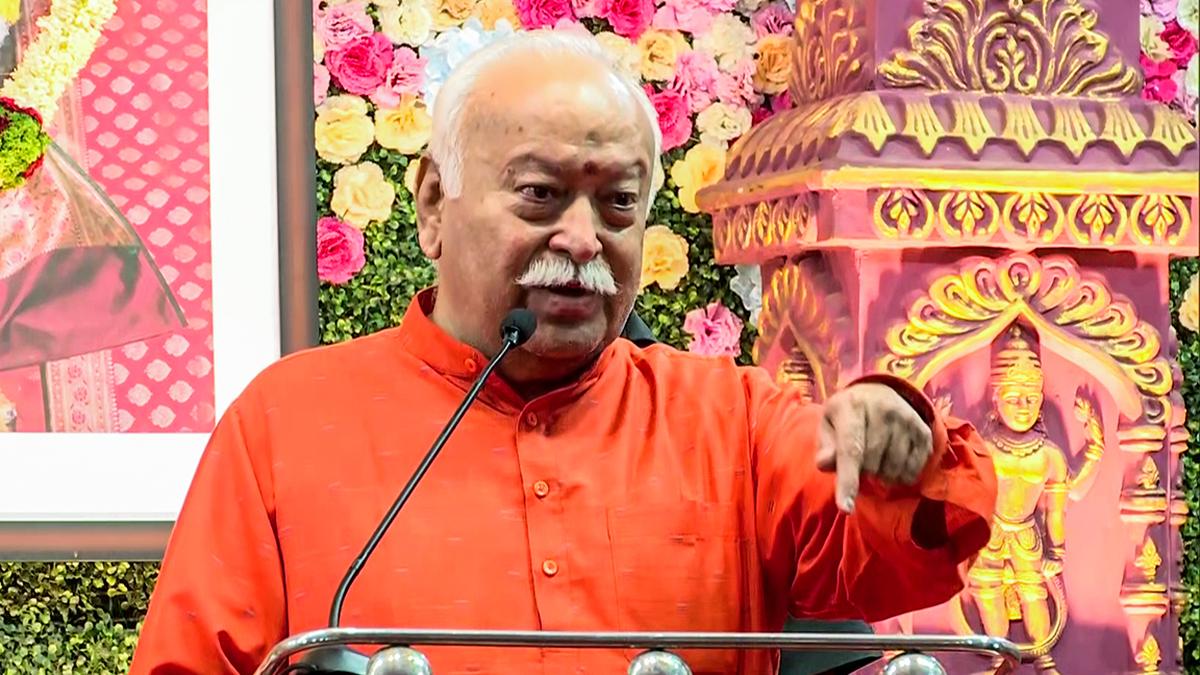 Country's 'true independence' established on Ram temple consecration day: Bhagwat