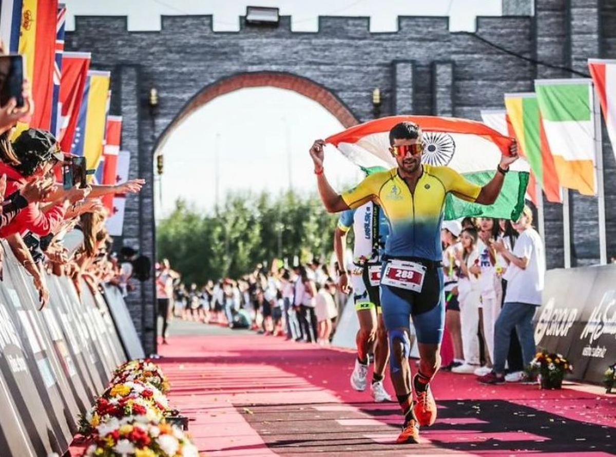 Young engineer from Belagavi completes Ironman event in U.S.