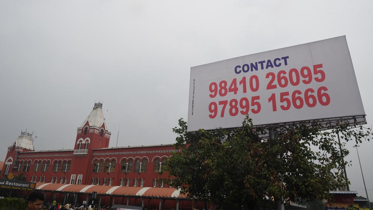 Chennai Corporation to take a decision on permitting 400 hoardings in the city