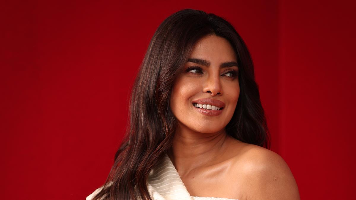 Priyanka Chopra offers prayers at Chilkur Balaji Temple ahead of start of her speculative film with SS Rajamouli