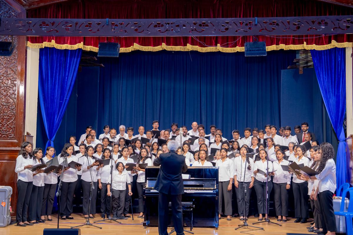 The Madras Musical Association choir