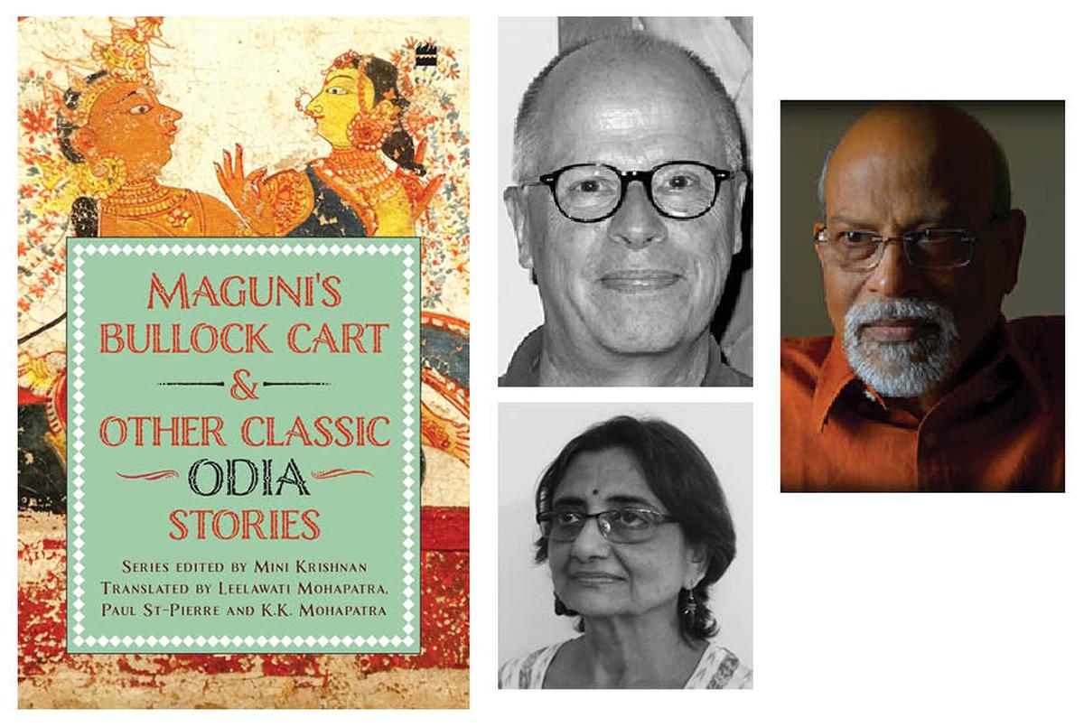 Odia translators Paul St-Pierre, K.K. Mohapatra and Leelawati Mohapatra Odia translators Paul St-Pierre, K.K. Mohapatra and Leelawati Mohapatra