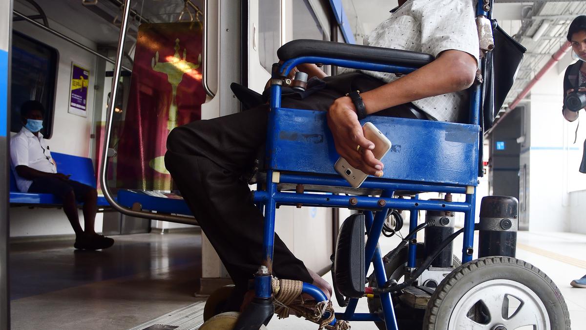 Disability Rights Alliance insists on ramp provision in Chennai Metro trains to facilitate hassle-free boarding