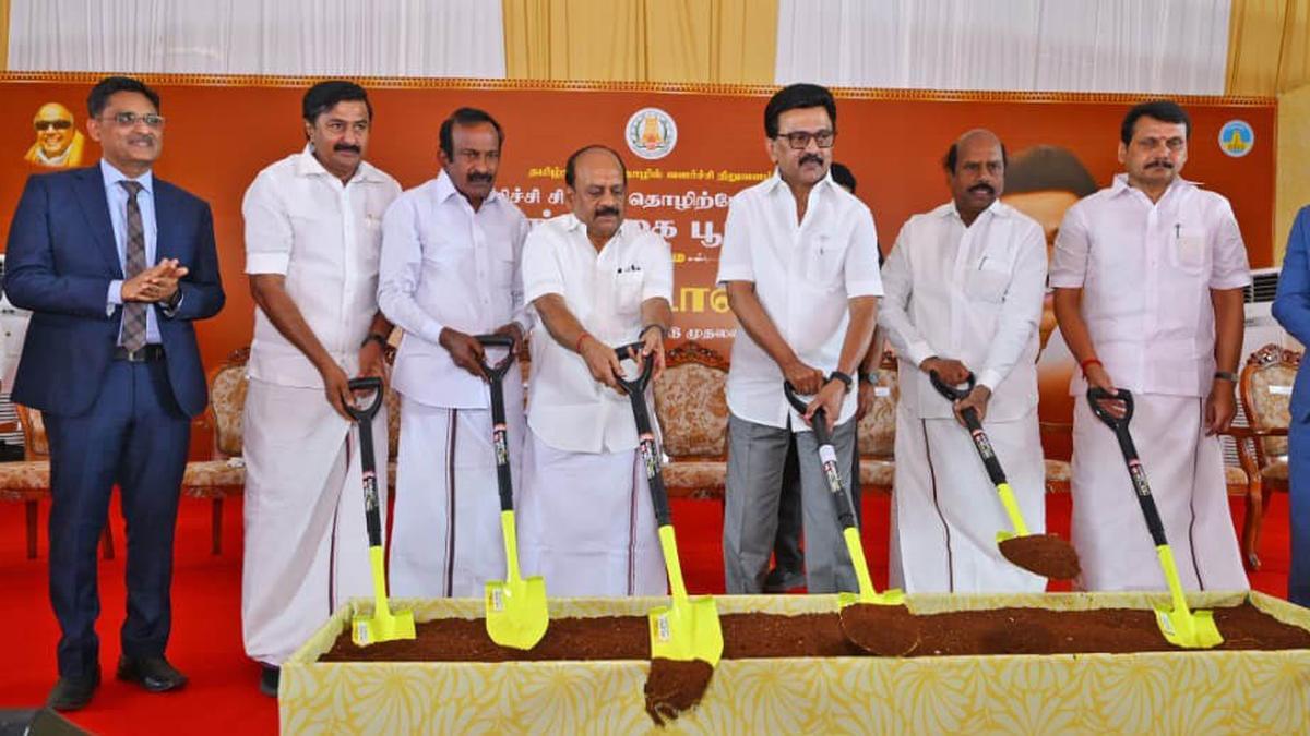 T.N. CM Stalin lays foundation stone for ₹126-crore Jewellery park in Coimbatore