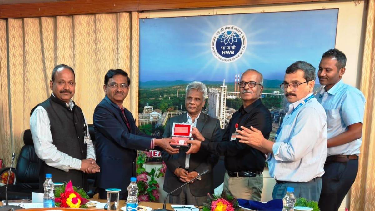 Foundation stone laid for augmentation of Oxygen-18 (O-18) facilities at Heavy Water Plant, Manuguru