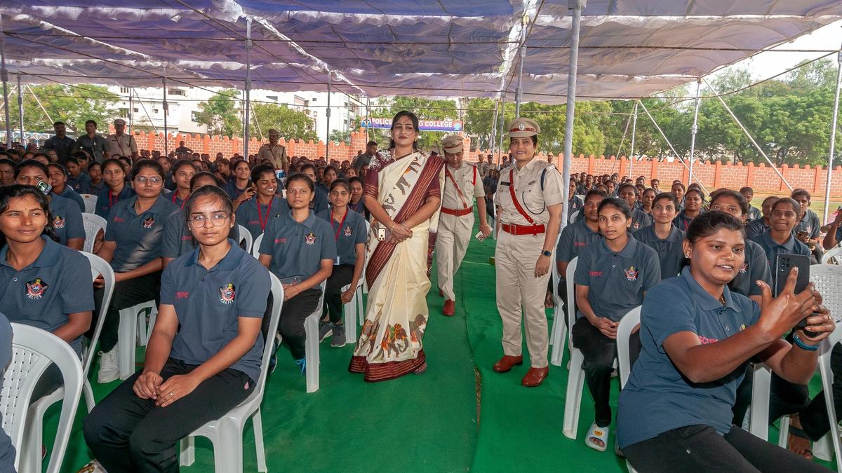 Home Minister inaugurates renovated police training centre near Ongole