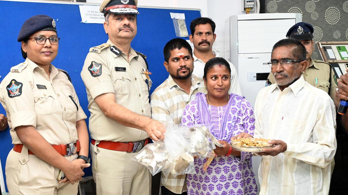 Visakhapatnam police achieve 100% detection in 62 property cases in February, arrest 54