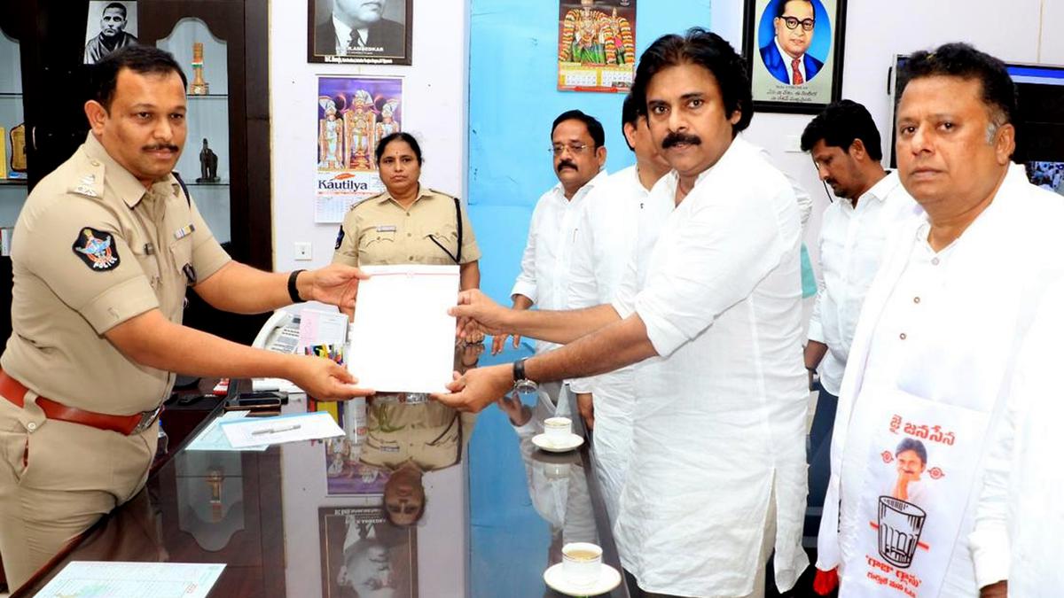 Pawan Kalyan files complaint over attack on party worker