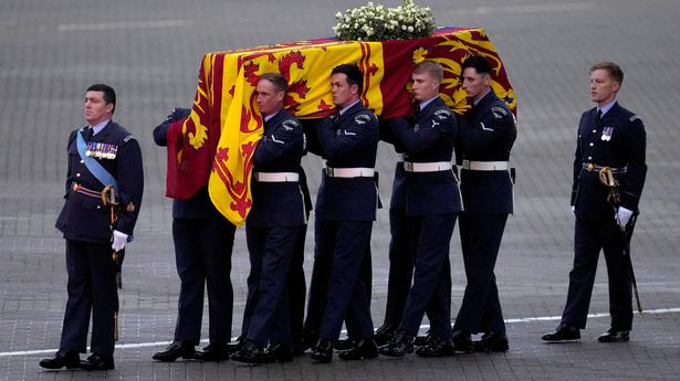 Queen Elizabeth’s coffin arrives in London; King Charles visits Northern Ireland