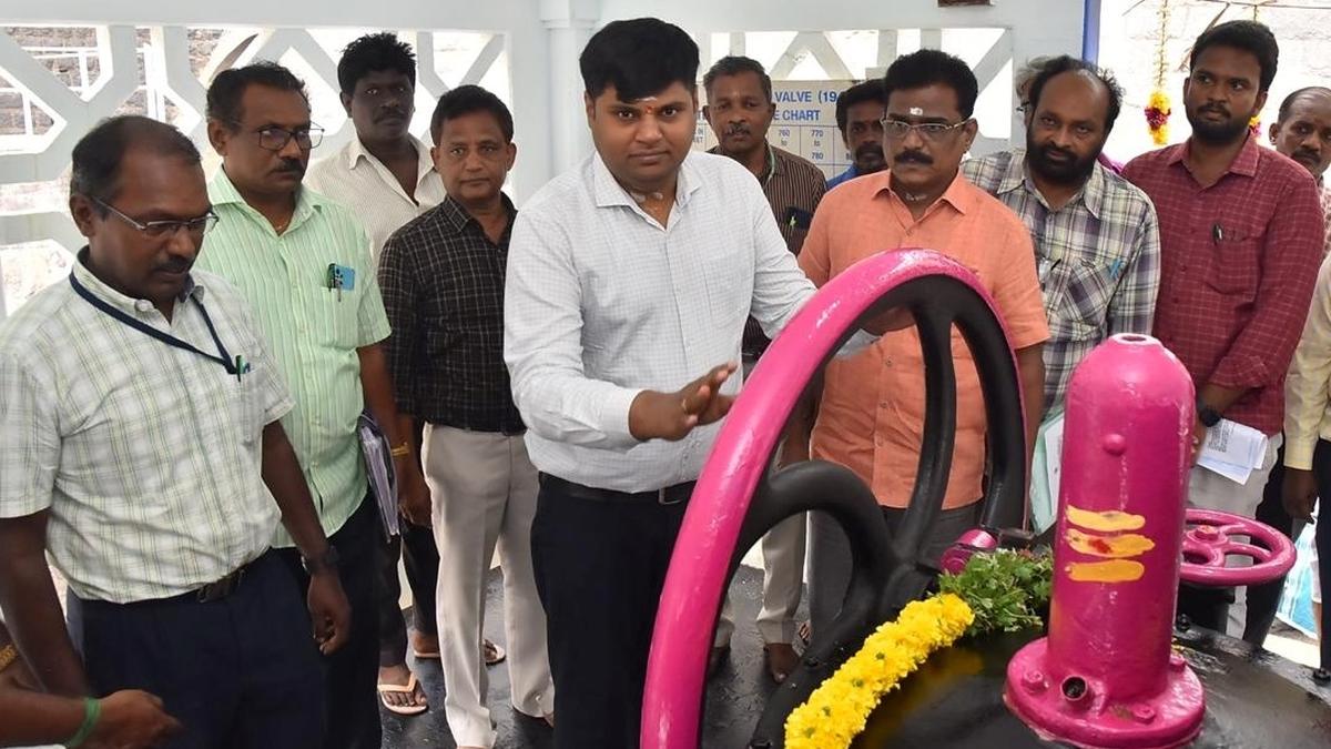 Water released from Papanasam dam for ‘kar’ paddy season