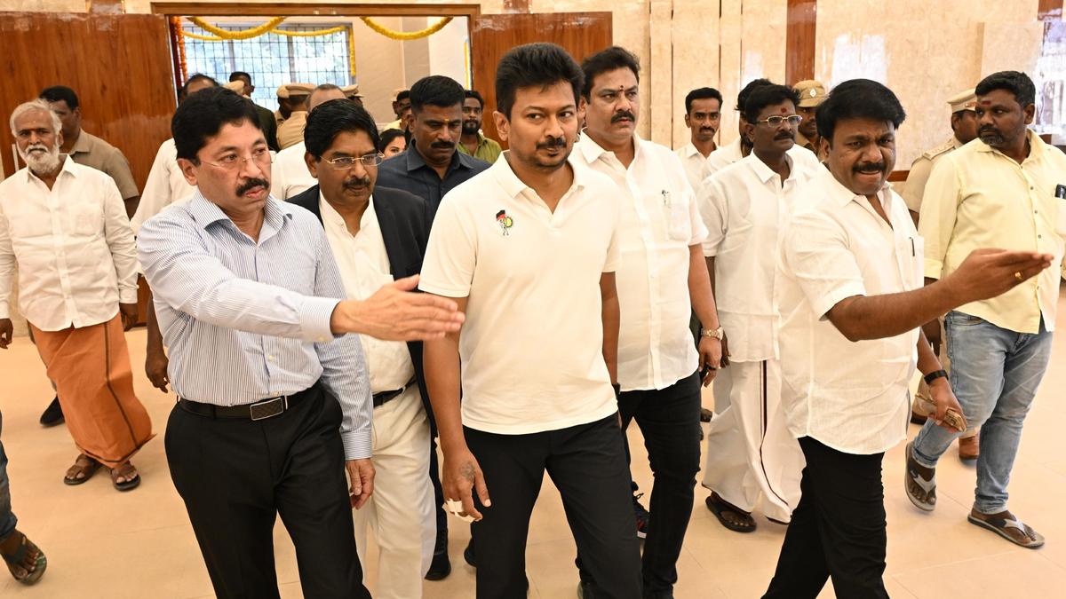 Udhayanidhi inaugurates completed infrastructure projects in 7 locations across Chennai