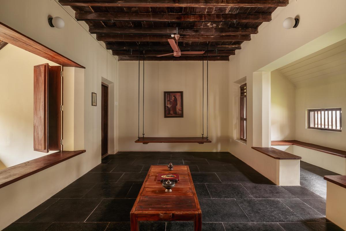 A portion of the renovated row house A portion of the renovated row house