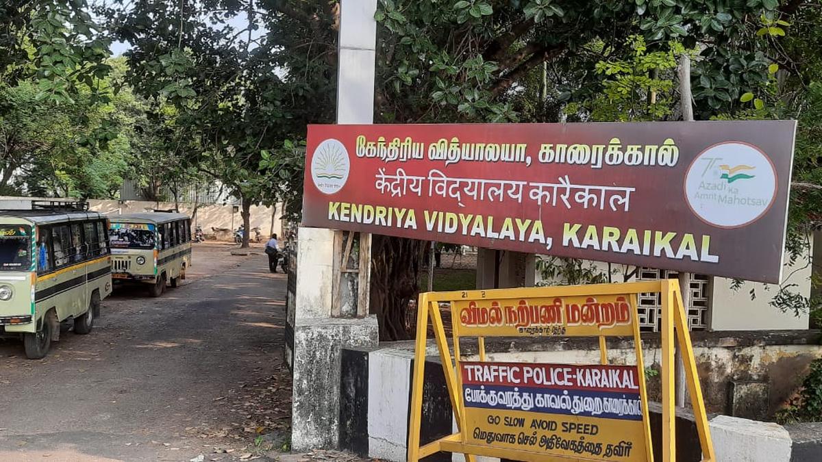 Kendriya Vidyalaya in Karaikal functions without its own building for 15 years