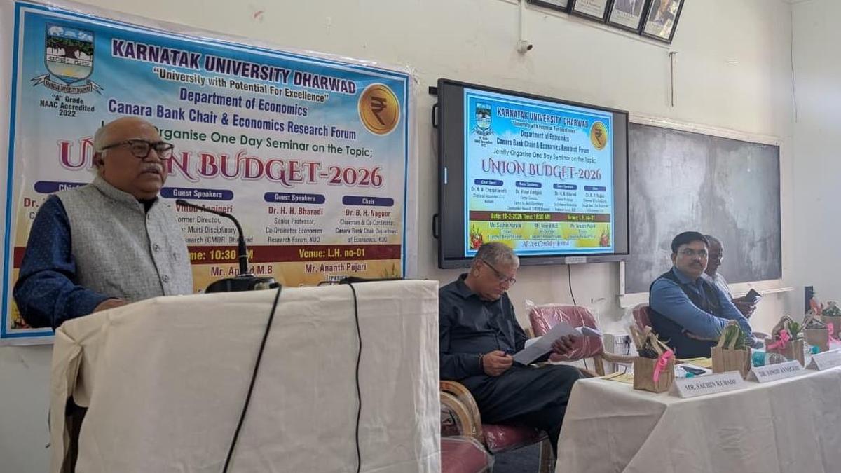 Dharwad: Union Budget 2026 paves way for achieving vision of Developed India, say experts 