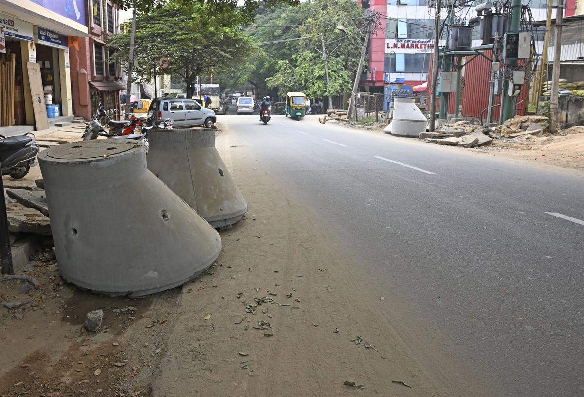 3rd Main Road in Chamarajpet in Bengaluru.