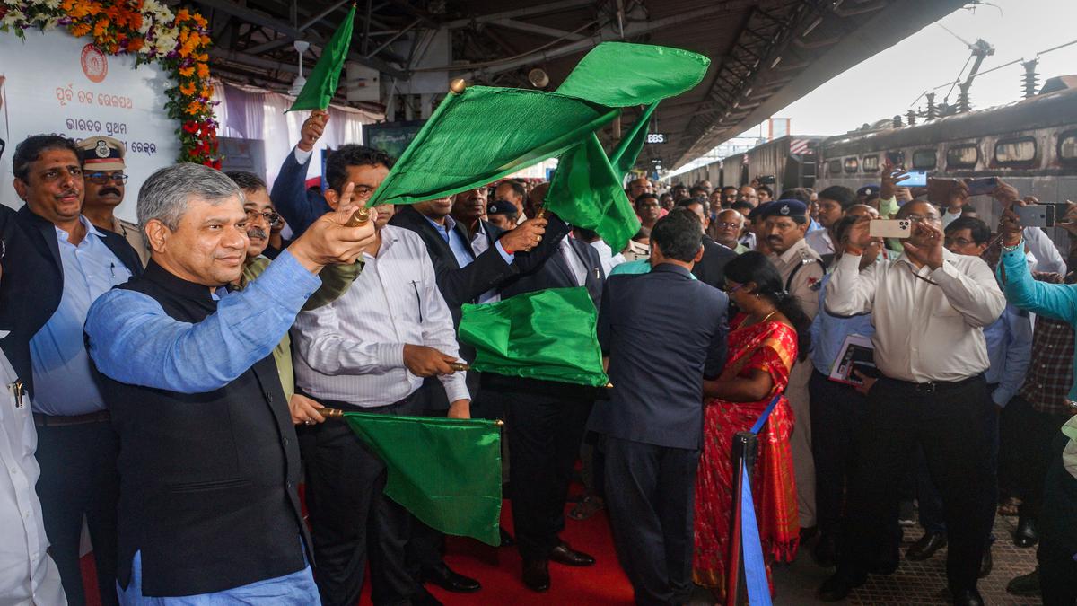 First indigenously manufactured aluminium freight train rake inducted ...