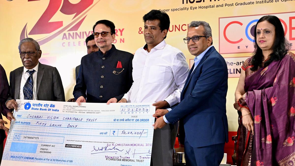 Rajan Eye Care launches four projects to celebrate 29th anniversary