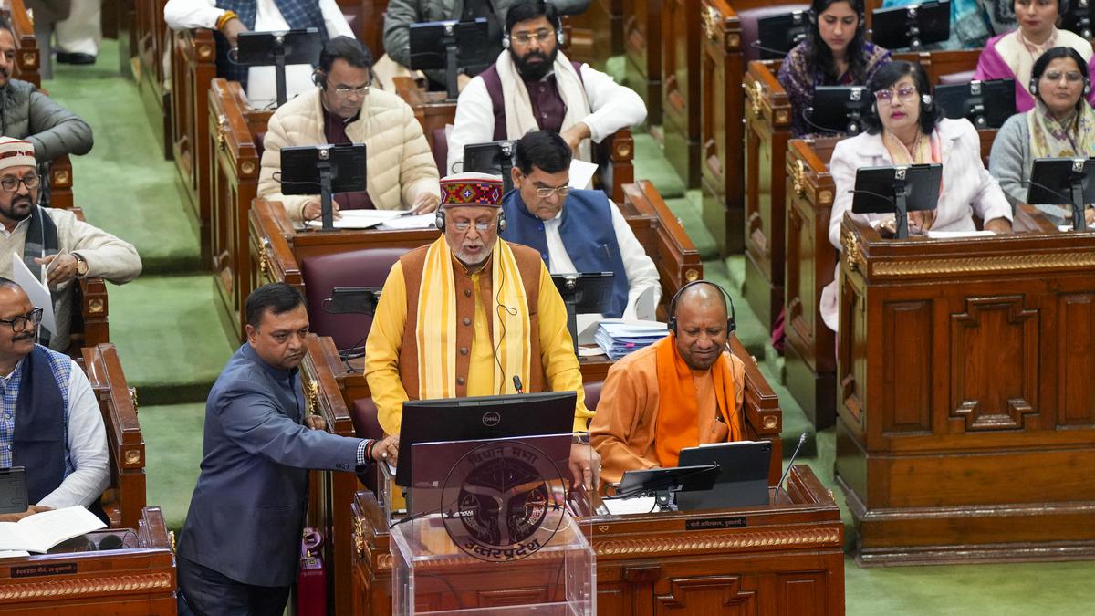 Uttar Pradesh Finance Minister Suresh Kumar Khanna presents ₹7.36 lakh crore budget for FY-25 in State Assembly