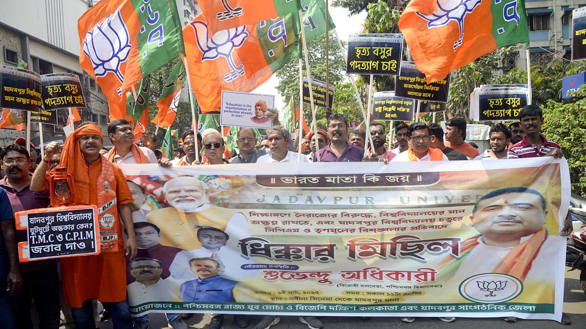 BJP calls Jadavpur University a ‘hub of anti-nationals’, blames Trinamool for the impasse