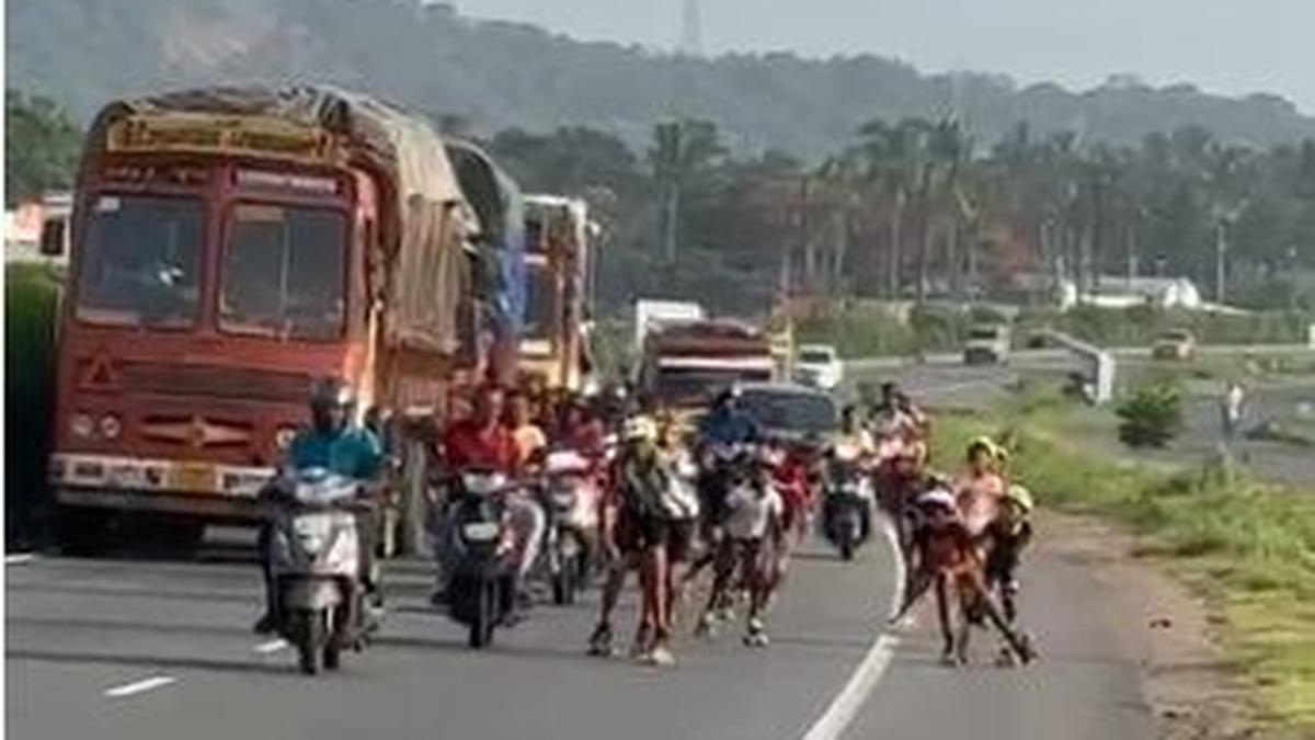 Skating coach in Salem booked for taking students to practice on national highway