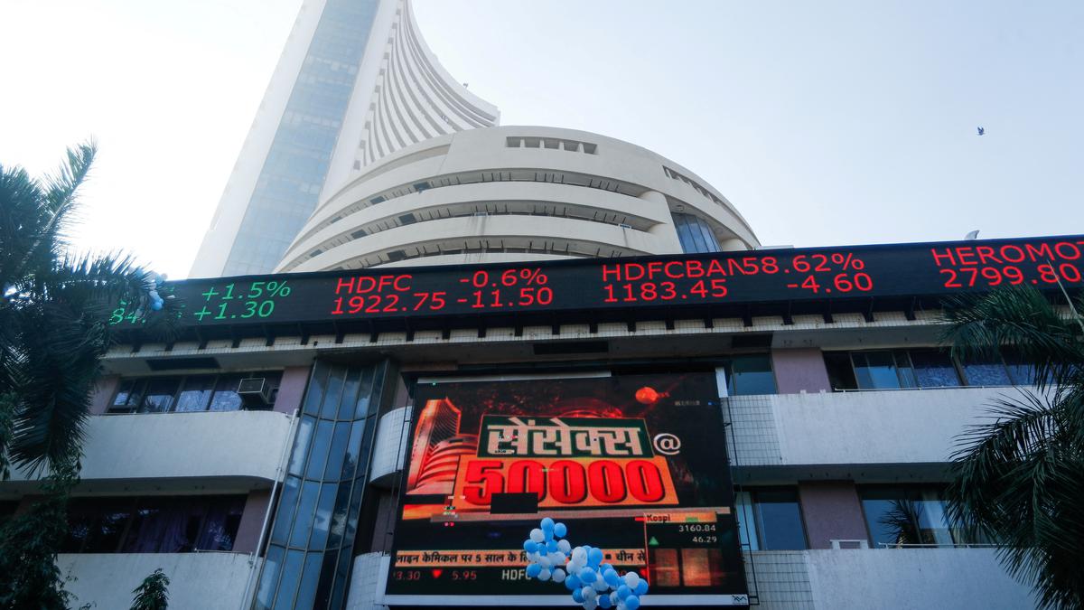 Sensex jumps 727 points on foreign fund inflows; Mcap of BSE listed cos hits $4-trillion milestone