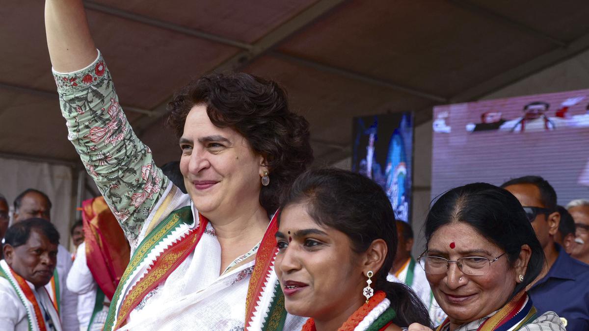 BRS expiry date is over, declares Priyanka Gandhi