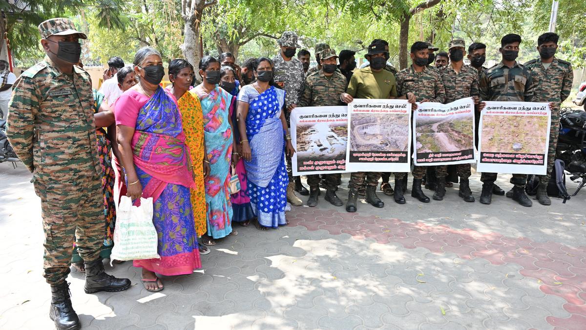 Military personnel demand return of encroached panchami lands