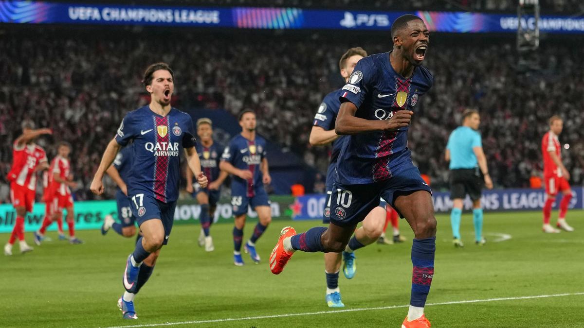 PSG edge Bayern 5-4 in record-breaking semi-final first leg