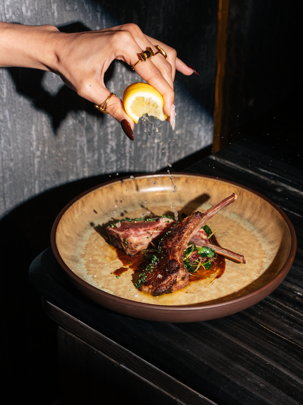 The lamb robata The lamb robata