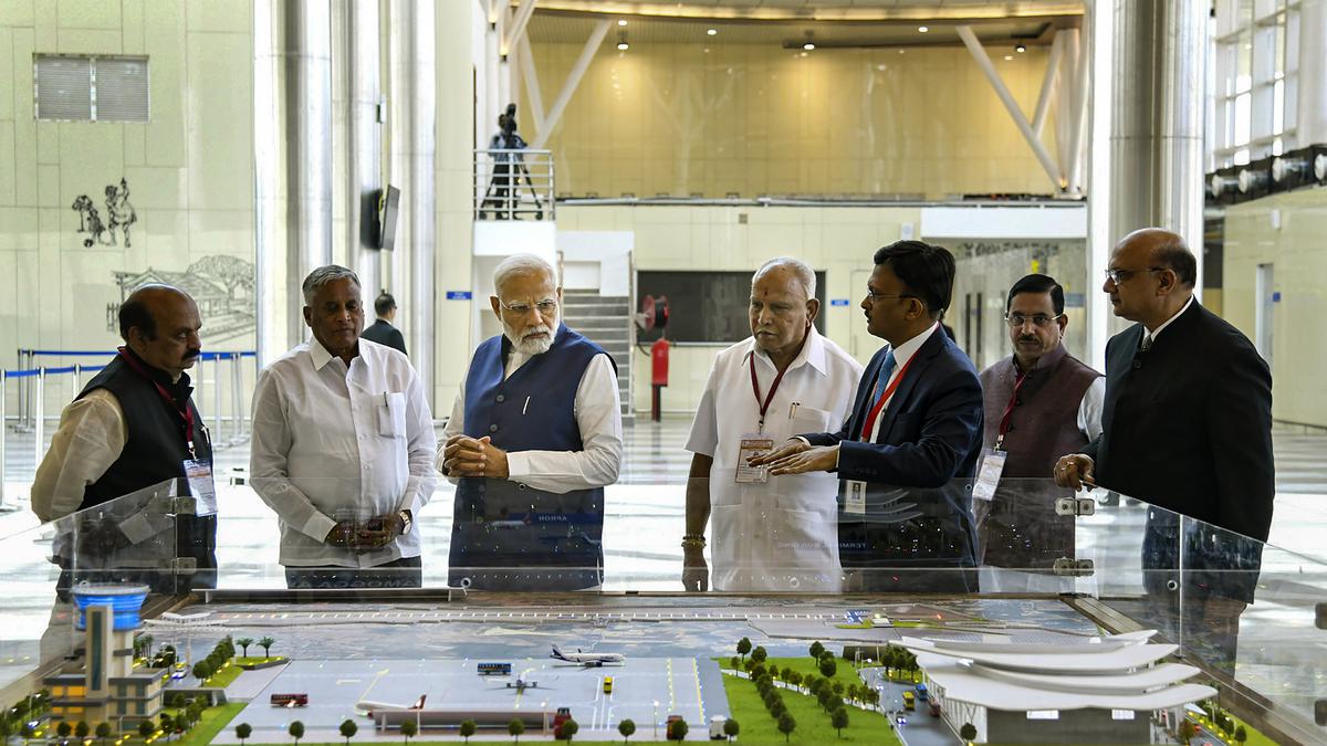 PM inaugurates Shivamogga airport