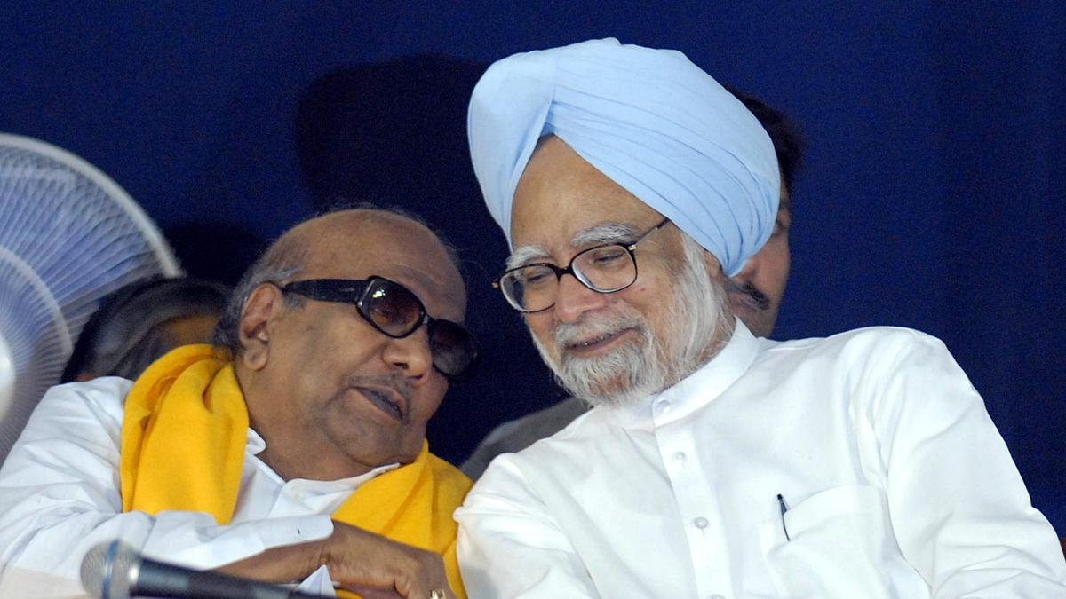 When Manmohan Singh demonstrated his negotiation skills in Tamil Nadu - The Hindu