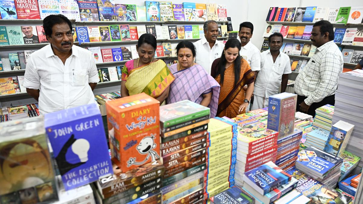 Book fair begins in Madurai