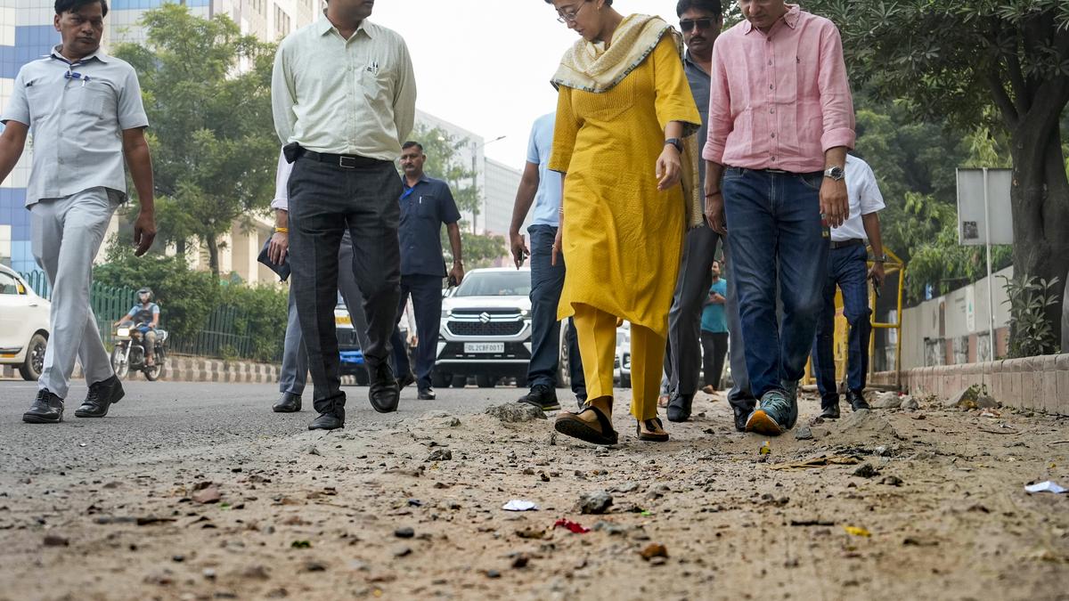 'Pothole-free Delhi': CM Atishi, ministers inspect roads