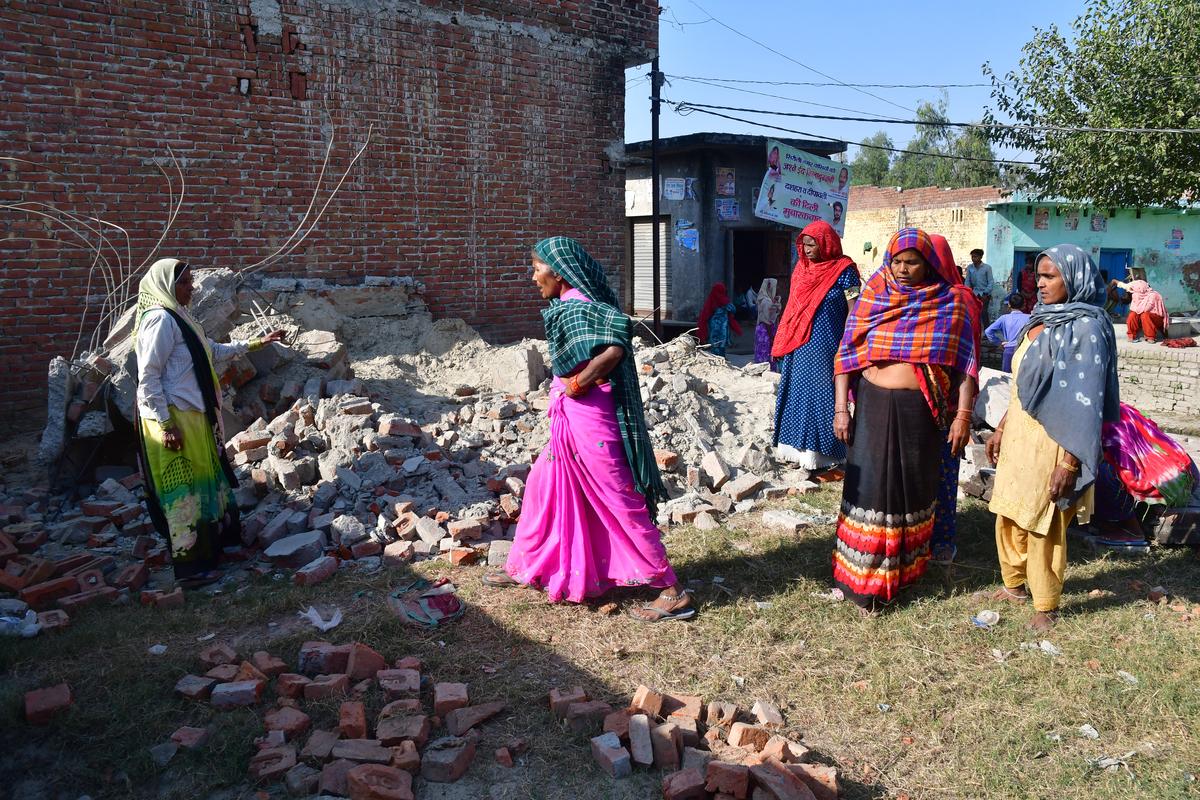 In Uttar Pradesh’s Bareilly town, a symbol of Dalit identity ‘bulldozed’