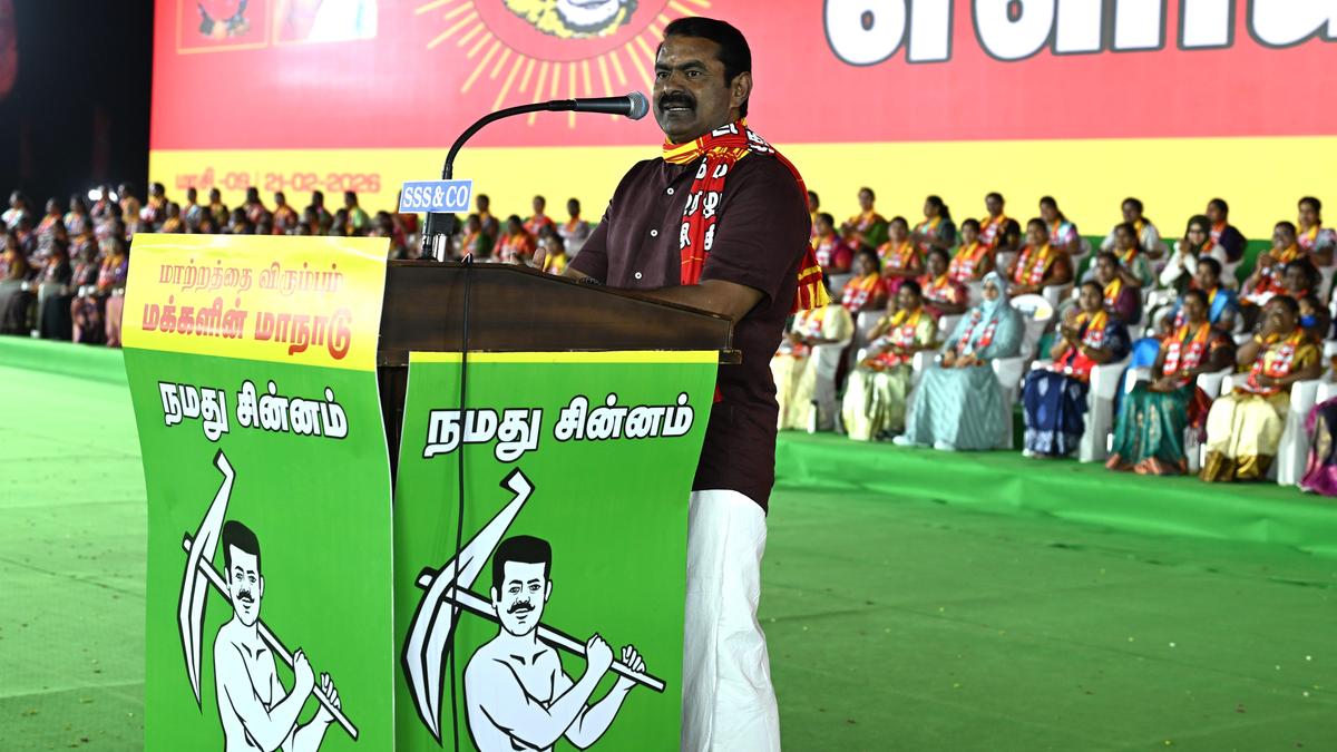 NTK announces candidates for Assembly polls; Seeman to contest from Karaikudi