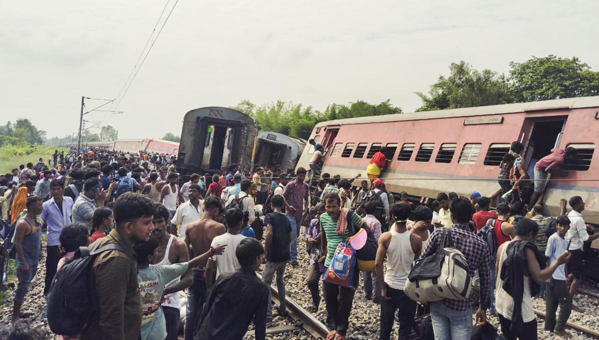 Chandigarh-Dibrugarh Express accident: 2 dead, over 30 injured after train  derails in Uttar Pradesh's Gonda - The Hindu