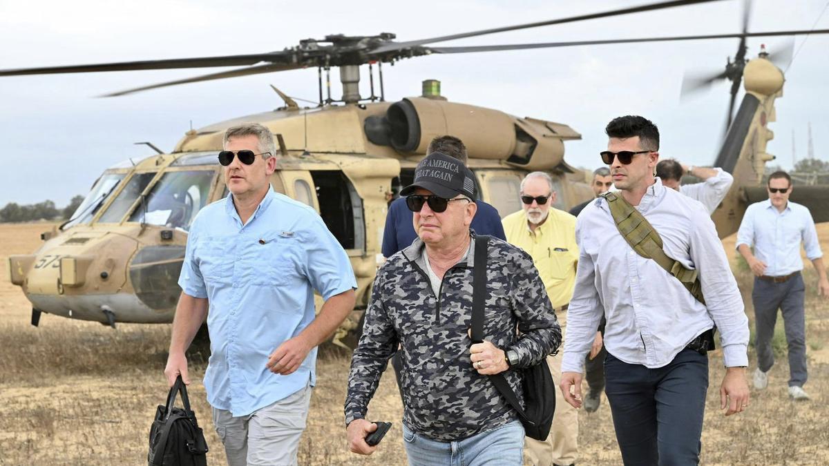 U.S. envoy visits distribution site in Gaza as humanitarian crisis worsens