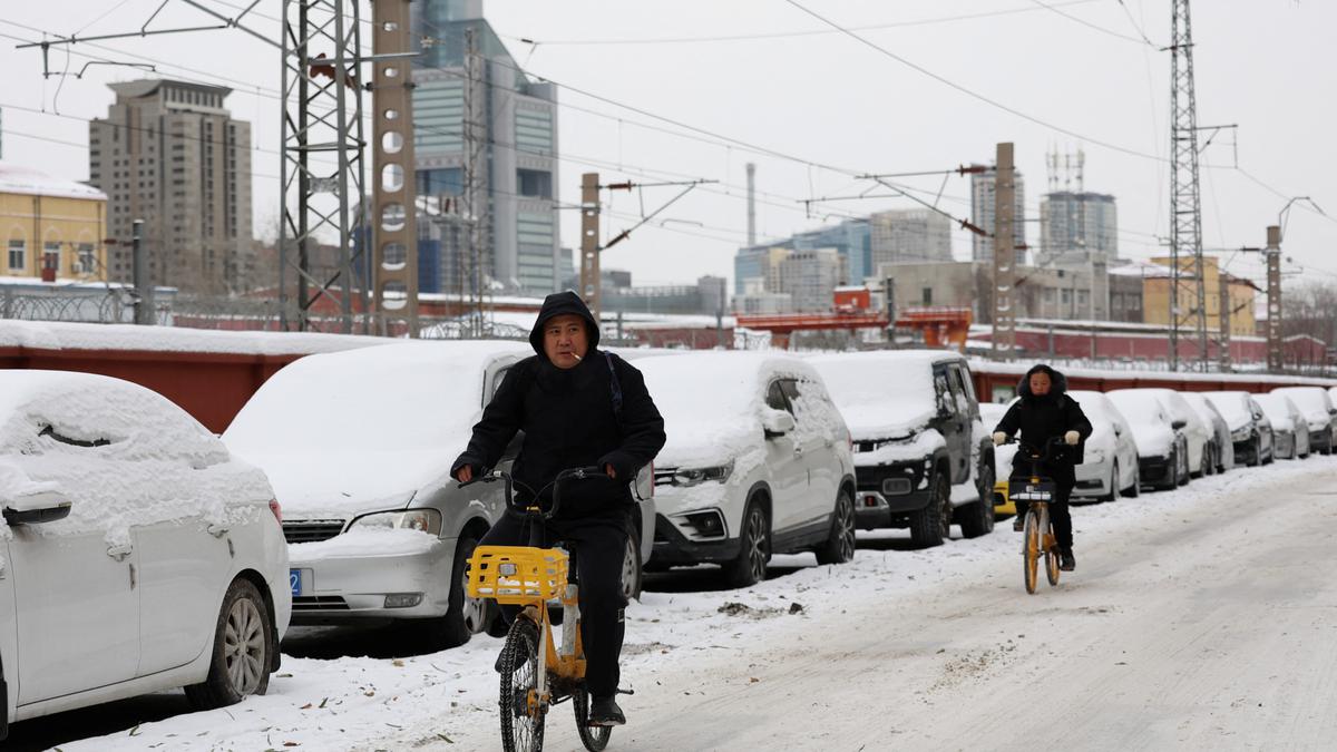 Freezing temperatures in northern China trigger alert