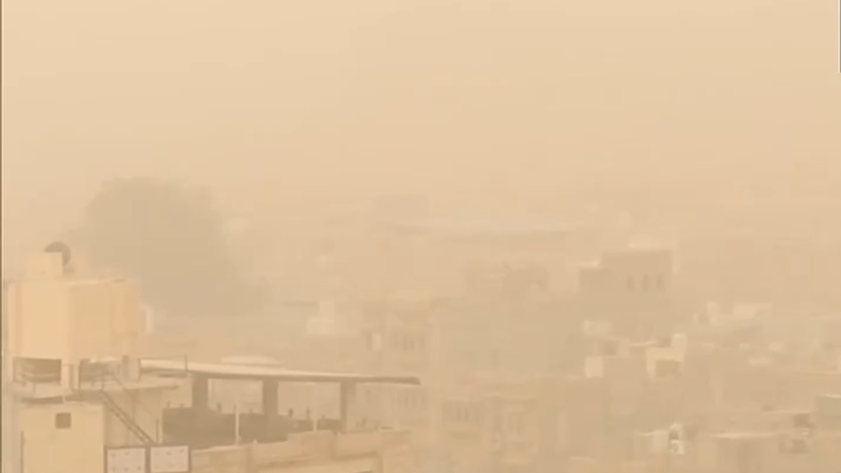 Dust storm affects normal life in parts of Rajasthan; two killed as wall collapses