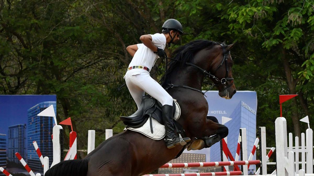 A show of equestrian skills and thrills