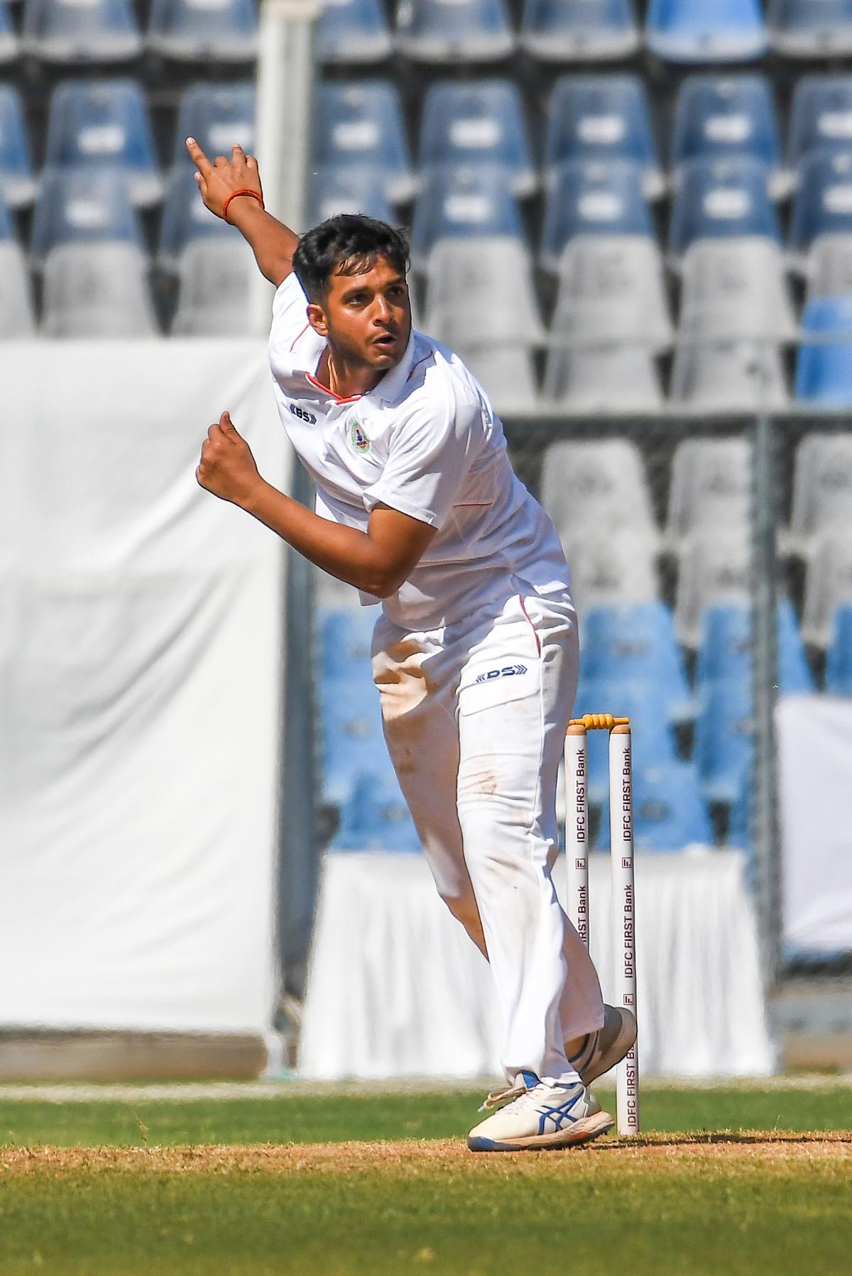 Harsh Dubey with 55 wickets has been a key architect in Vidarbha’s  run so far in the Ranji Trophy. 