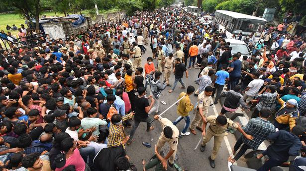 Tension at Uppal Gymkhana Ground over India-Australia match ticket sale