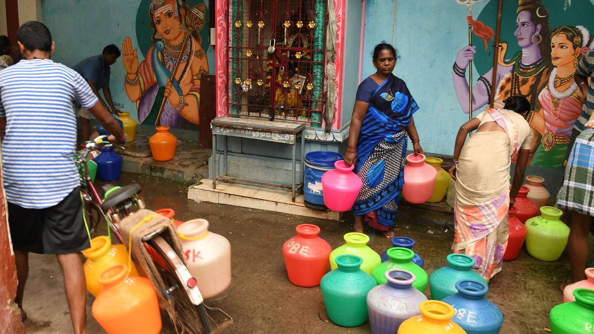 Daily water supply in Chennai touches nearly 1,071 mld