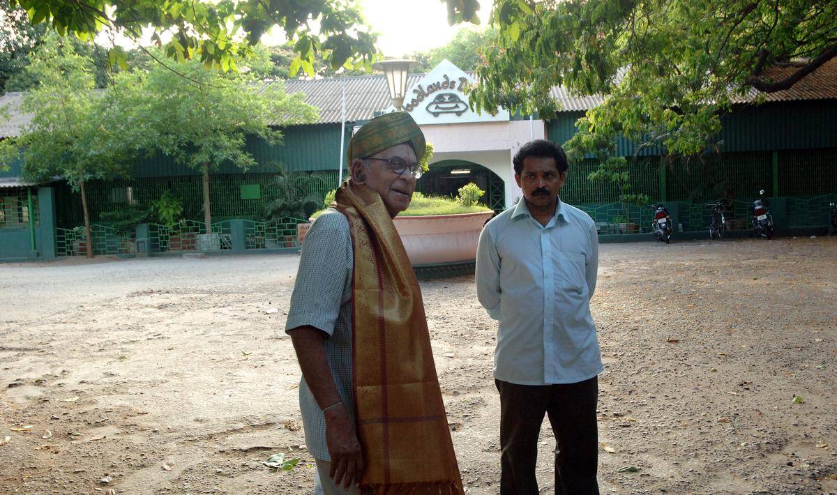  Playback Singer late P.B. Srinivas used to spend a couple of hours at the old Woodlands Drive-in everyday for over 25 years