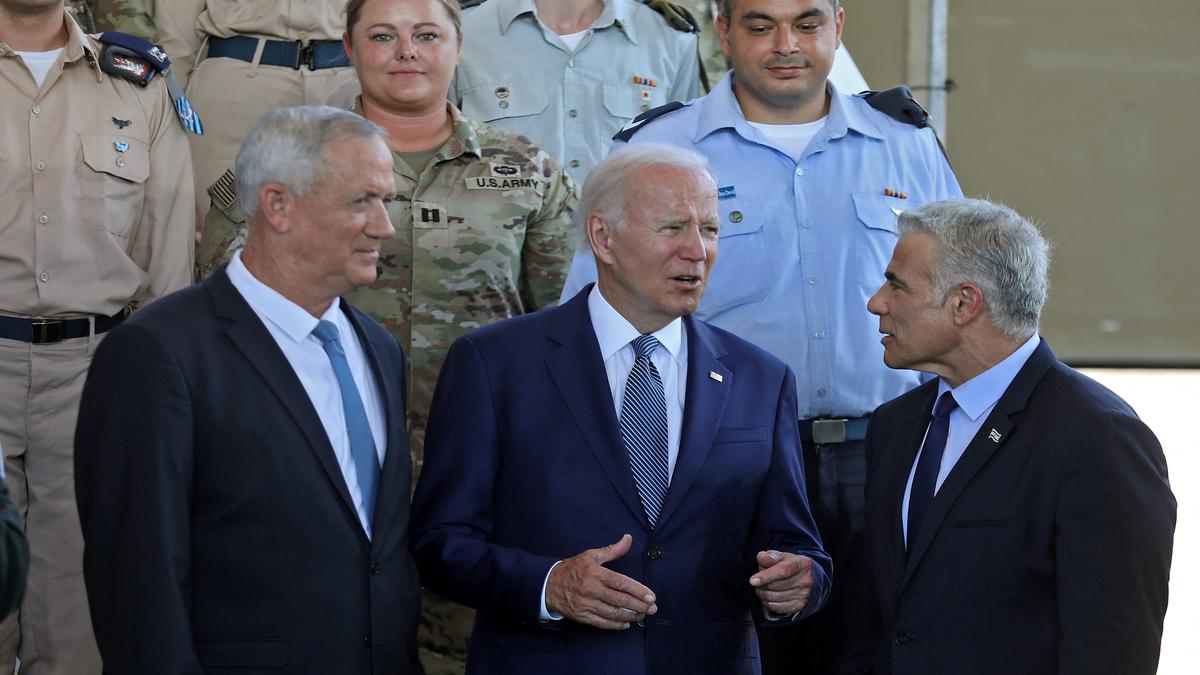 Biden delivers tough talk on Iran as he opens West Asia visit